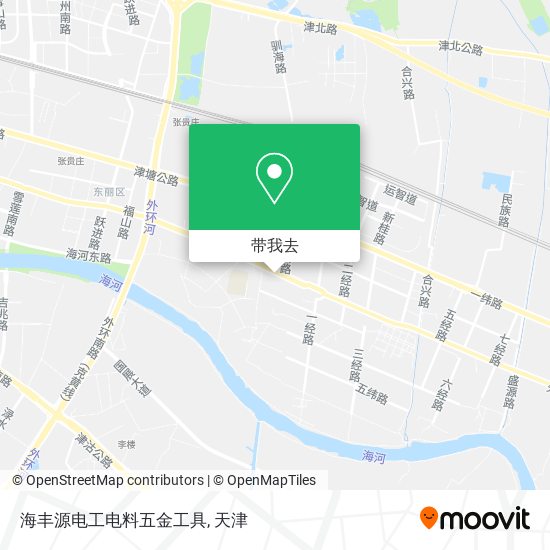 海丰源电工电料五金工具地图