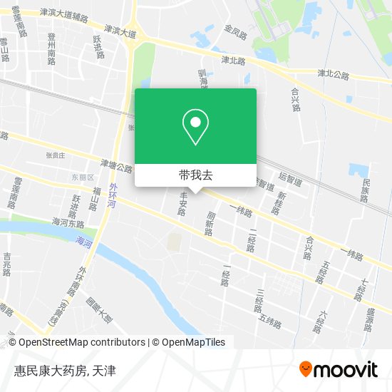 惠民康大药房地图
