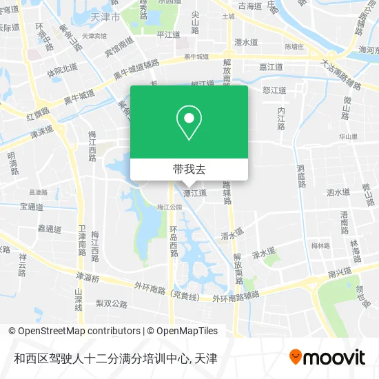 和西区驾驶人十二分满分培训中心地图