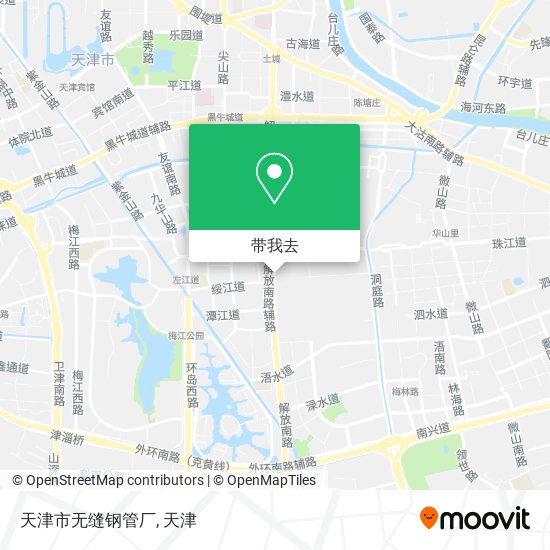 天津市无缝钢管厂地图