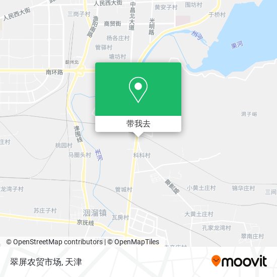 翠屏农贸市场地图