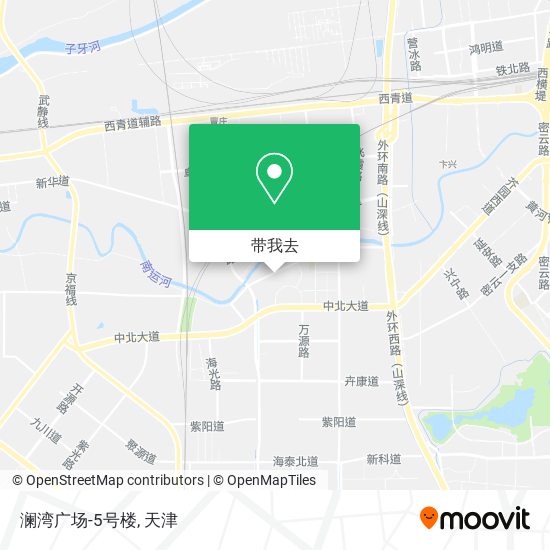 澜湾广场-5号楼地图