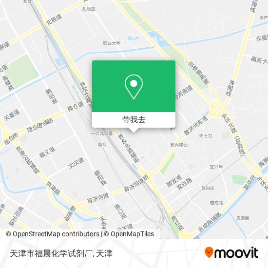 天津市福晨化学试剂厂地图