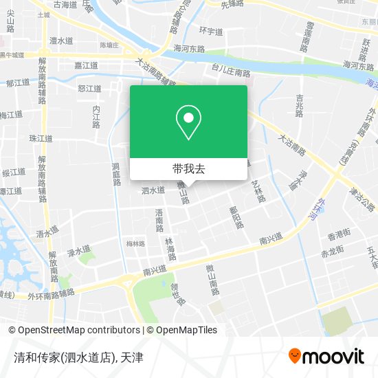 清和传家(泗水道店)地图