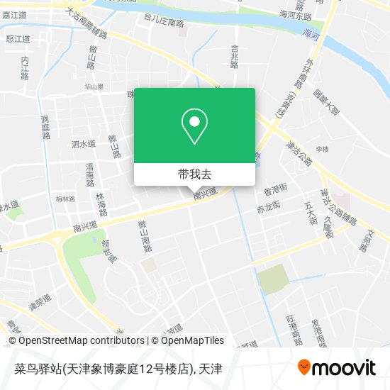 菜鸟驿站(天津象博豪庭12号楼店)地图