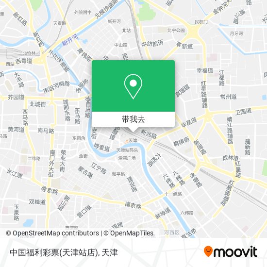 中国福利彩票(天津站店)地图