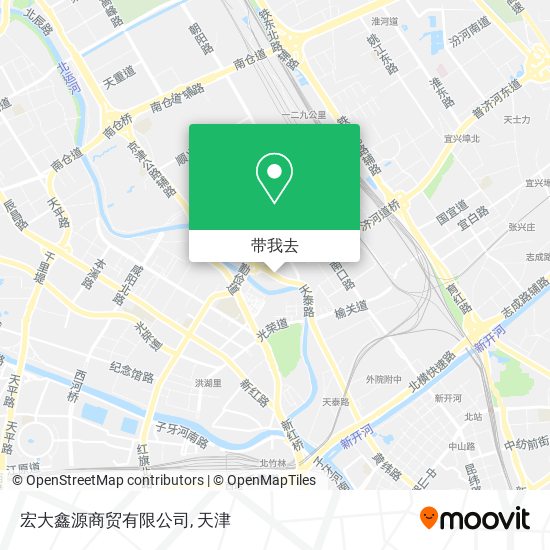 宏大鑫源商贸有限公司地图