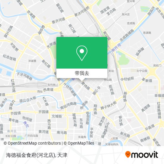 海德福金食府(河北店)地图