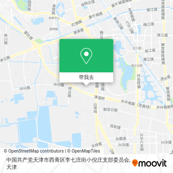 中国共产党天津市西青区李七庄街小倪庄支部委员会地图