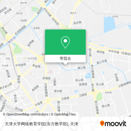 天津大学网络教育学院(东方教学部)地图