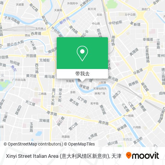 Xinyi Street Italian Area (意大利风情区新意街)地图