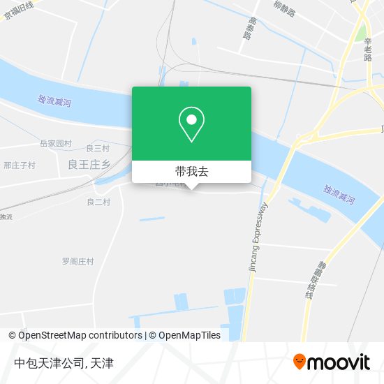 中包天津公司地图