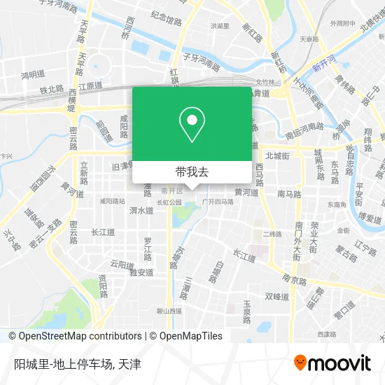 阳城里-地上停车场地图