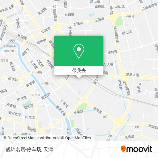 靓锦名居-停车场地图
