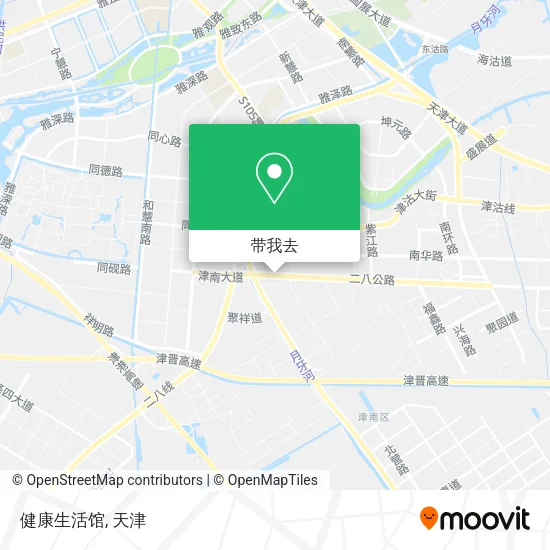 健康生活馆地图