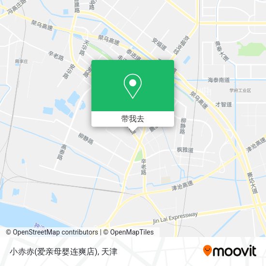 小赤赤(爱亲母婴连爽店)地图