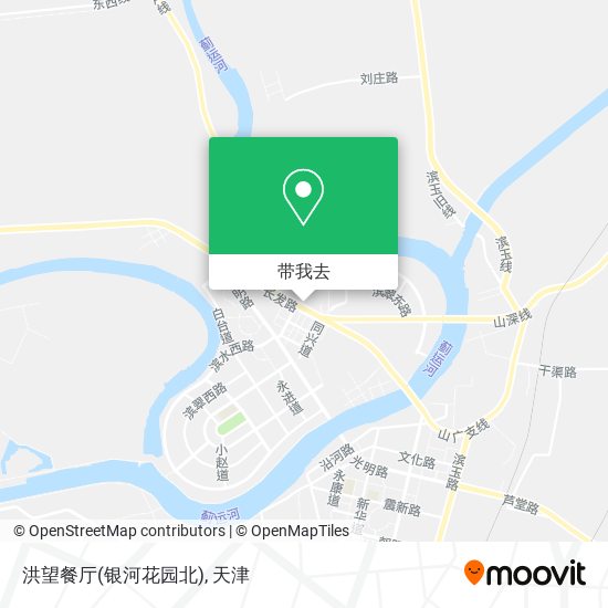 洪望餐厅(银河花园北)地图