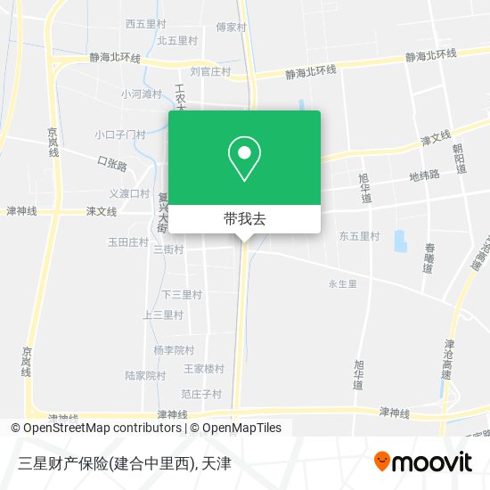 三星财产保险(建合中里西)地图