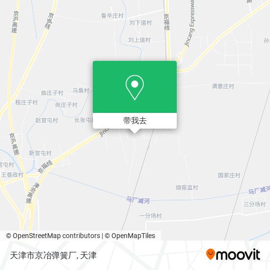 天津市京冶弹簧厂地图