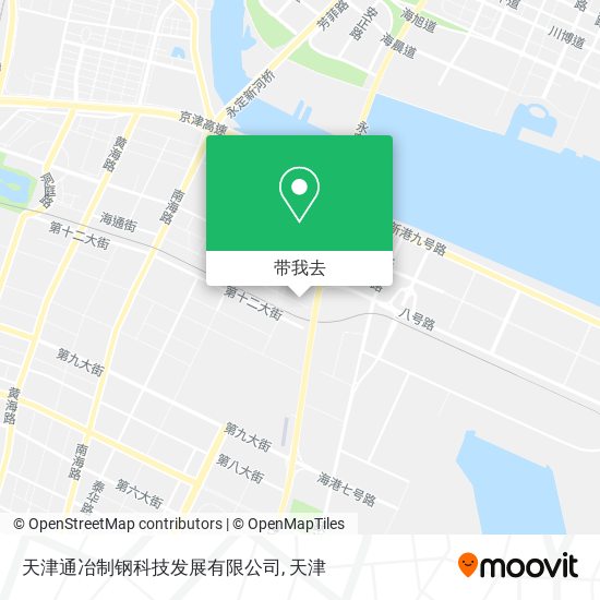 天津通冶制钢科技发展有限公司地图