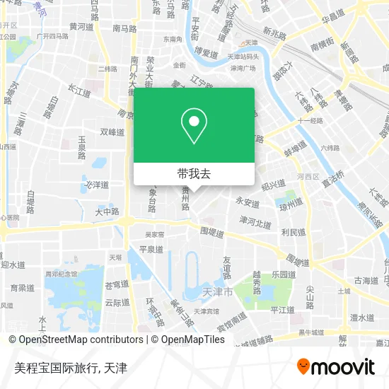 美程宝国际旅行地图