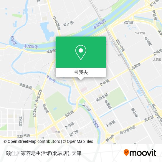 颐佳居家养老生活馆(北辰店)地图