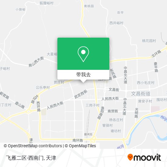 飞雁二区-西南门地图