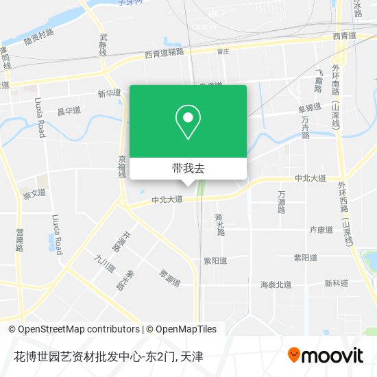 花博世园艺资材批发中心-东2门地图