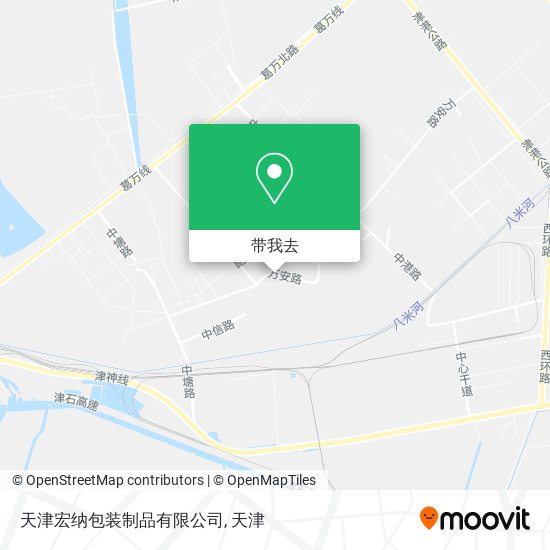 天津宏纳包装制品有限公司地图