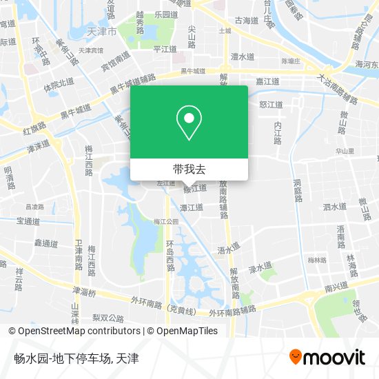 畅水园-地下停车场地图
