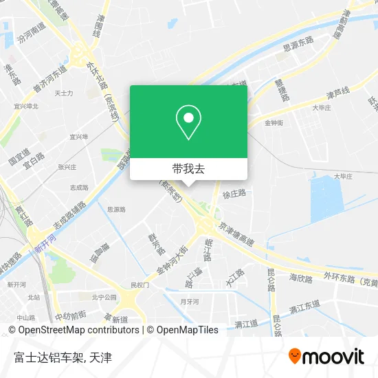 富士达铝车架地图
