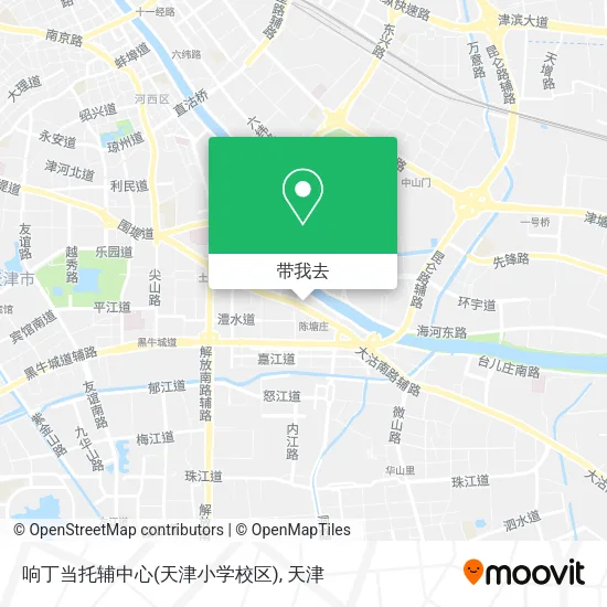 响丁当托辅中心(天津小学校区)地图
