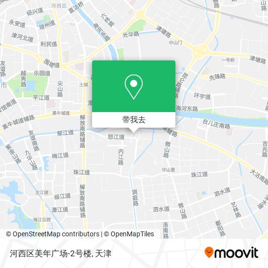 河西区美年广场-2号楼地图