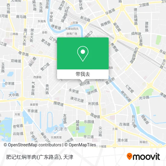 肥记红焖羊肉(广东路店)地图