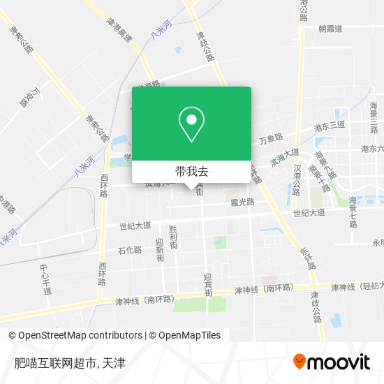 肥喵互联网超市地图