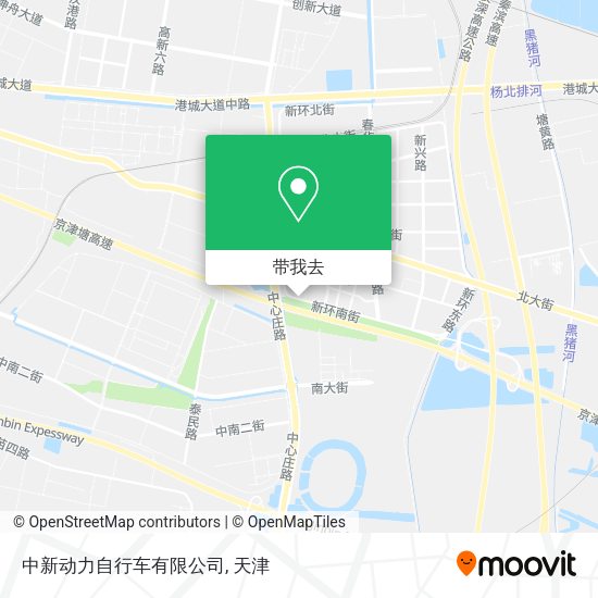 中新动力自行车有限公司地图
