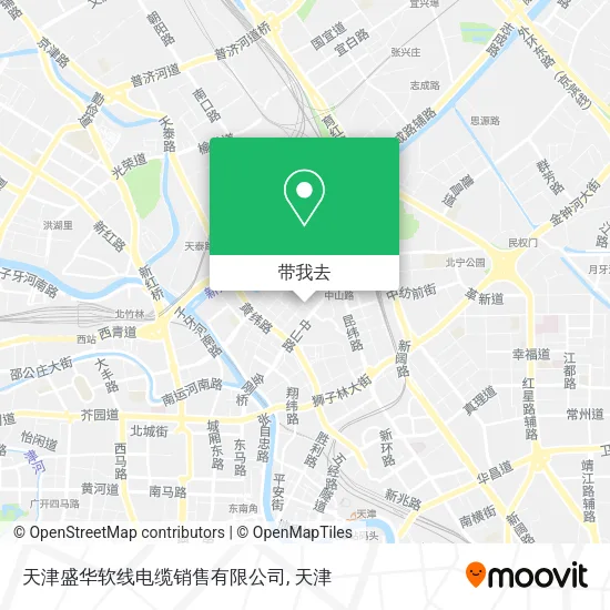 天津盛华软线电缆销售有限公司地图