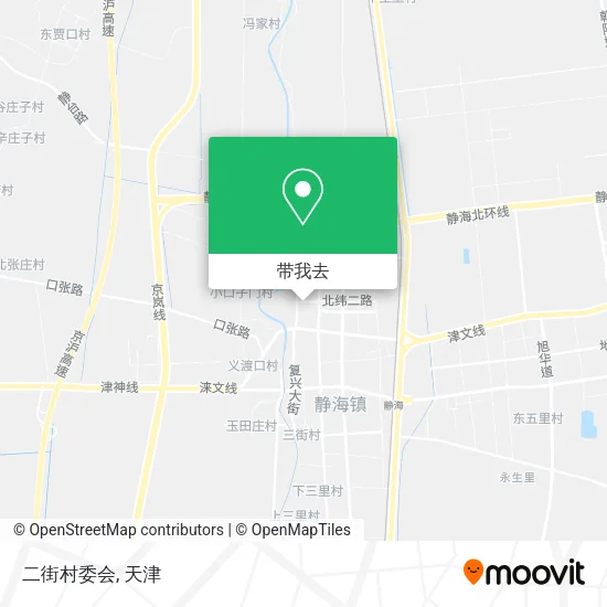 二街村委会地图