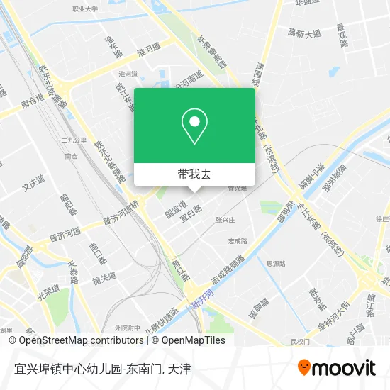 宜兴埠镇中心幼儿园-东南门地图