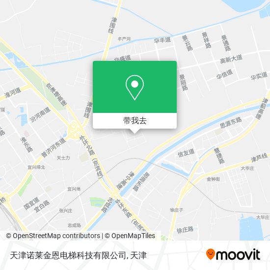 天津诺莱金恩电梯科技有限公司地图