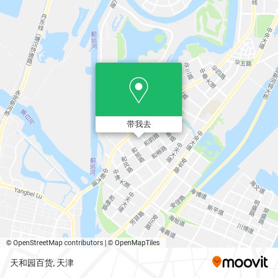 天和园百货地图