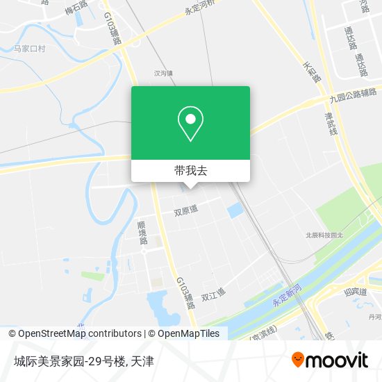 城际美景家园-29号楼地图