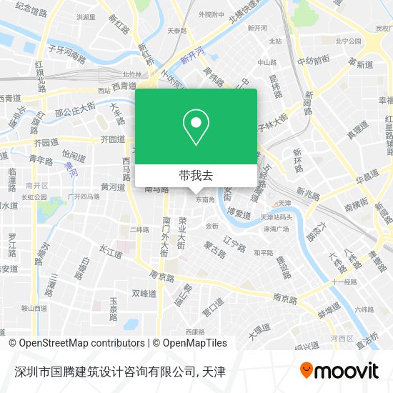 深圳市国腾建筑设计咨询有限公司地图