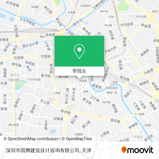 深圳市国腾建筑设计咨询有限公司地图