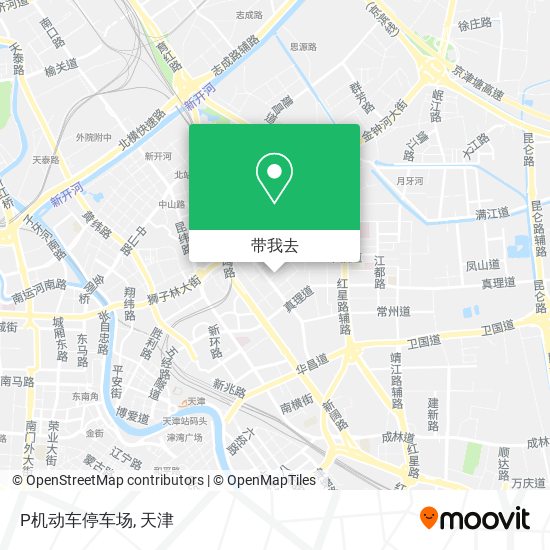 P机动车停车场地图