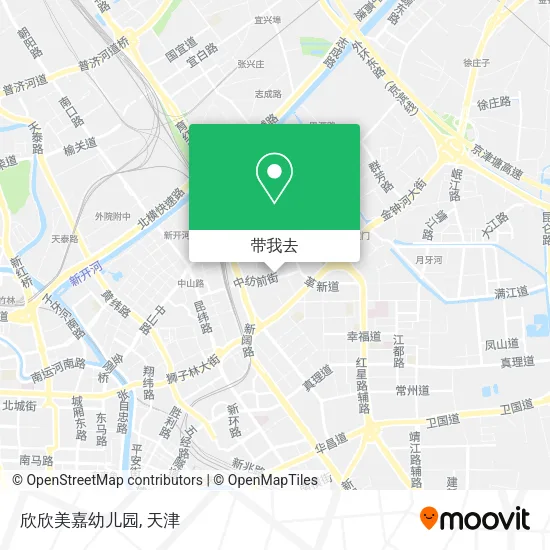 欣欣美嘉幼儿园地图