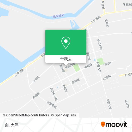 面地图