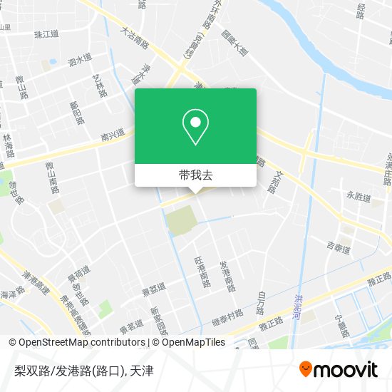 梨双路/发港路(路口)地图