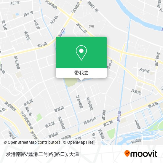 发港南路/鑫港二号路(路口)地图