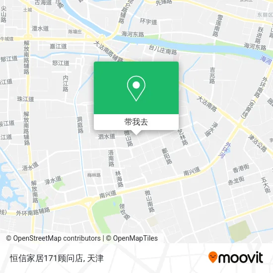 恒信家居171顾问店地图